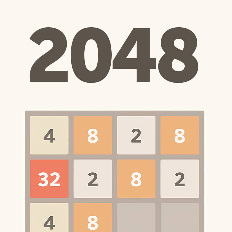 2048 Game Logo