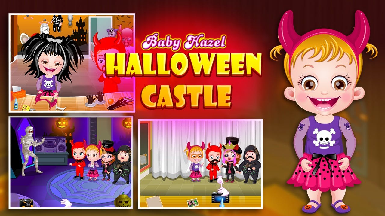 Baby Hazel Halloween Castle