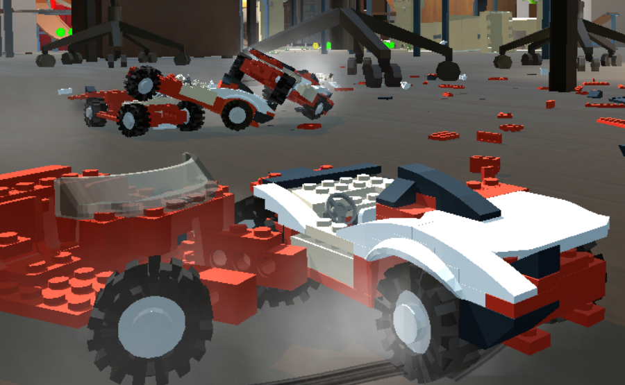 lego car crash games