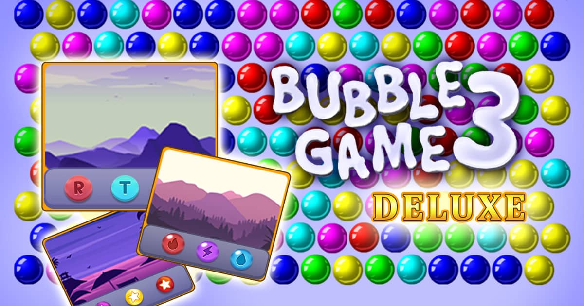 Bubble Game 3 Deluxe 🕹️ Play Bubble Game 3 Deluxe on CrazyGames