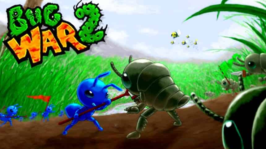Bug War 2 🕹️ Hrát Bug War 2 na CrazyGames