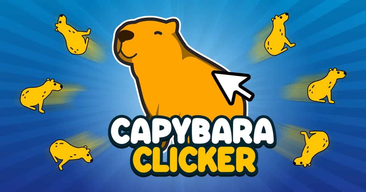 Capybara Clicker 🕹️ Juega en 1001Juegos