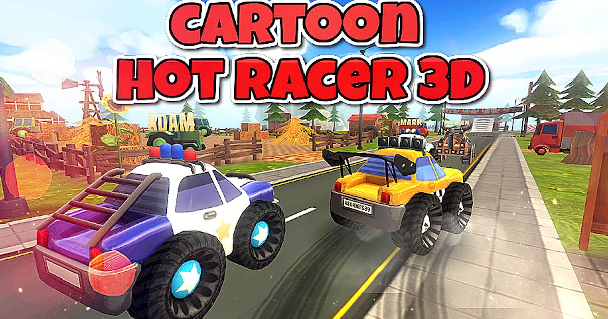 Cartoon Hot Racer 3D 🕹️ Play Cartoon Hot Racer 3D on CrazyGames