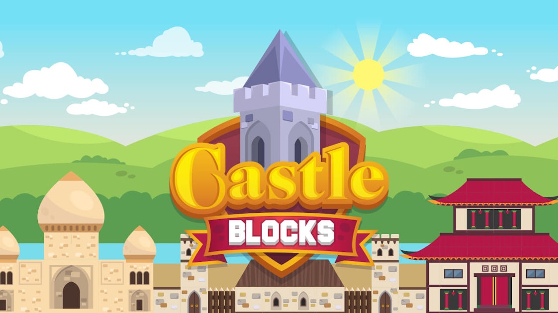Замки игры без. Дворцы в играх. Castle Block game. Castle Blocks.