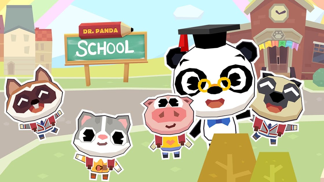 Dr. Panda School 🕹️ Spiele auf CrazyGames