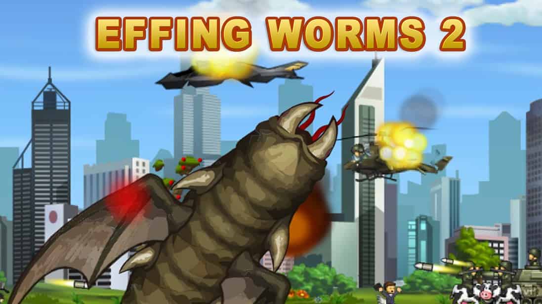 Effing Worms 2 🕹️ Play Effing Worms 2 on CrazyGames