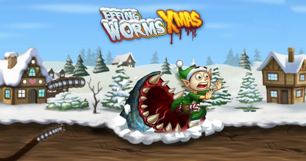 Effing Worms Xmas 🕹️ Play Effing Worms Xmas on CrazyGames