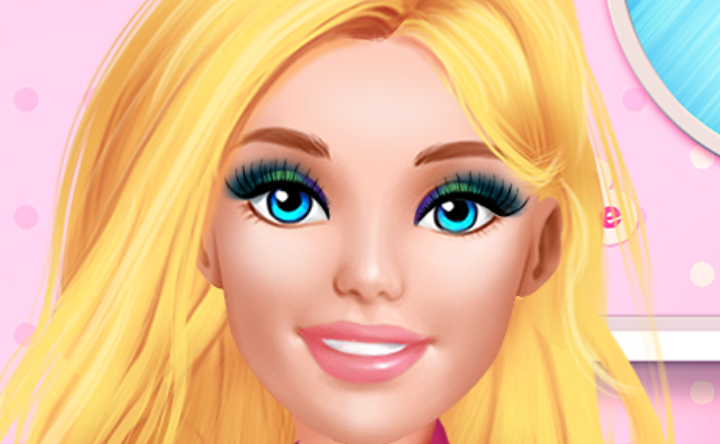 games barbie makeup and dress