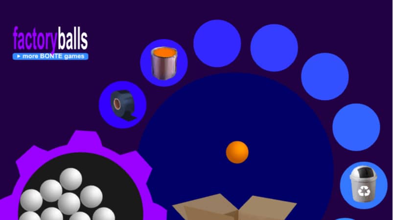 Factory Balls - pelaa Factory Balls Crazy Games -pelissä