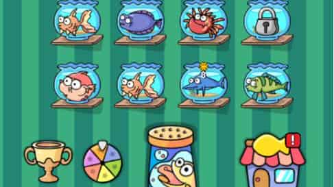 Fish Merge FRVR 🕹️ Spill Fish Merge FRVR på CrazyGames
