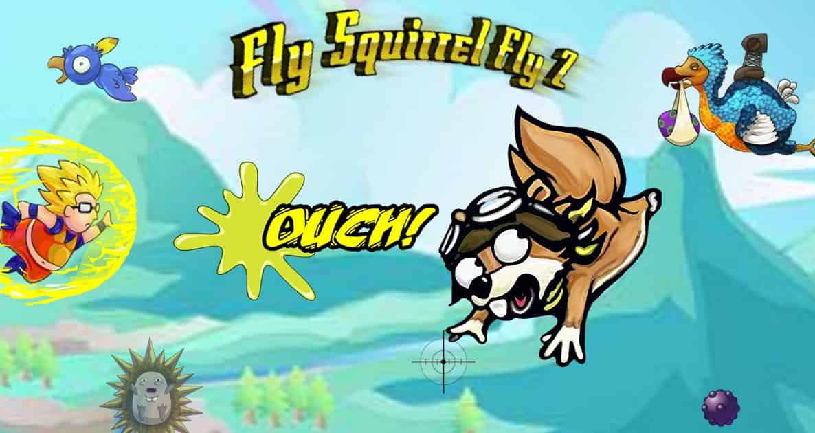 Fly Squirrel Fly 2 🕹️ CrazyGames'te Fly Squirrel Fly 2 oynayın