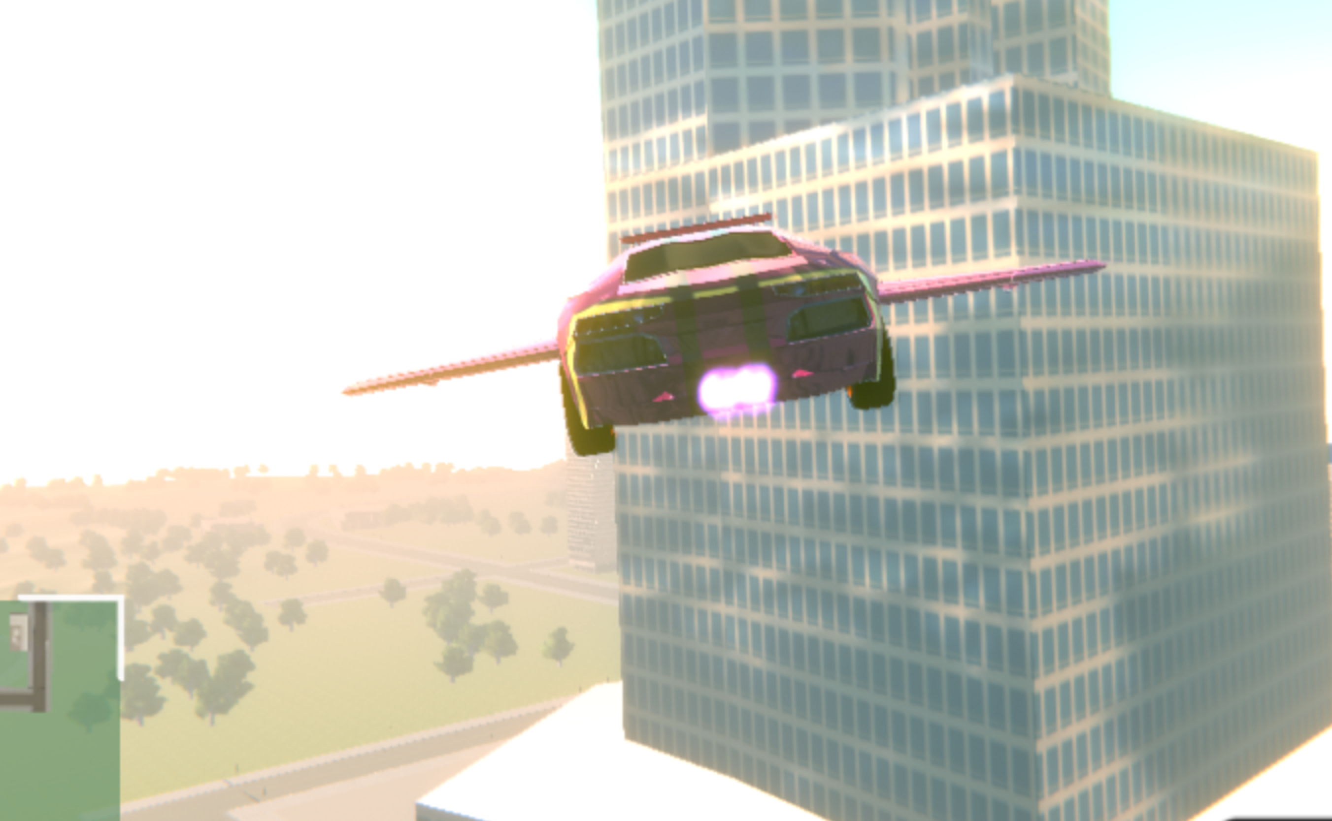 Flying Car Racing Simulator for mac download