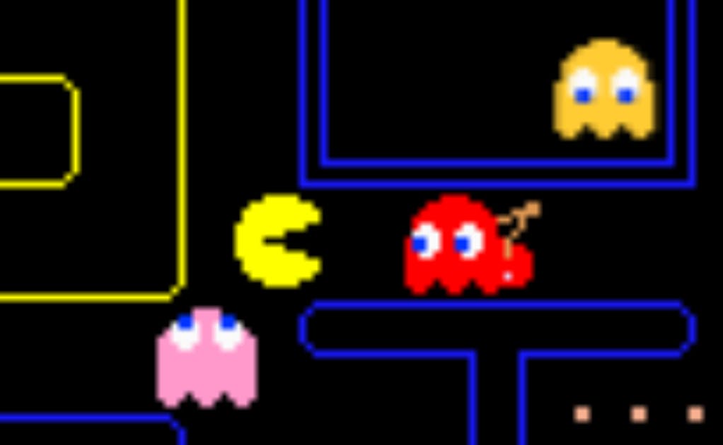 [Pacman Doodle] 2 player gameplay 