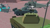 Helicopter and Tank Battle Desert Storm