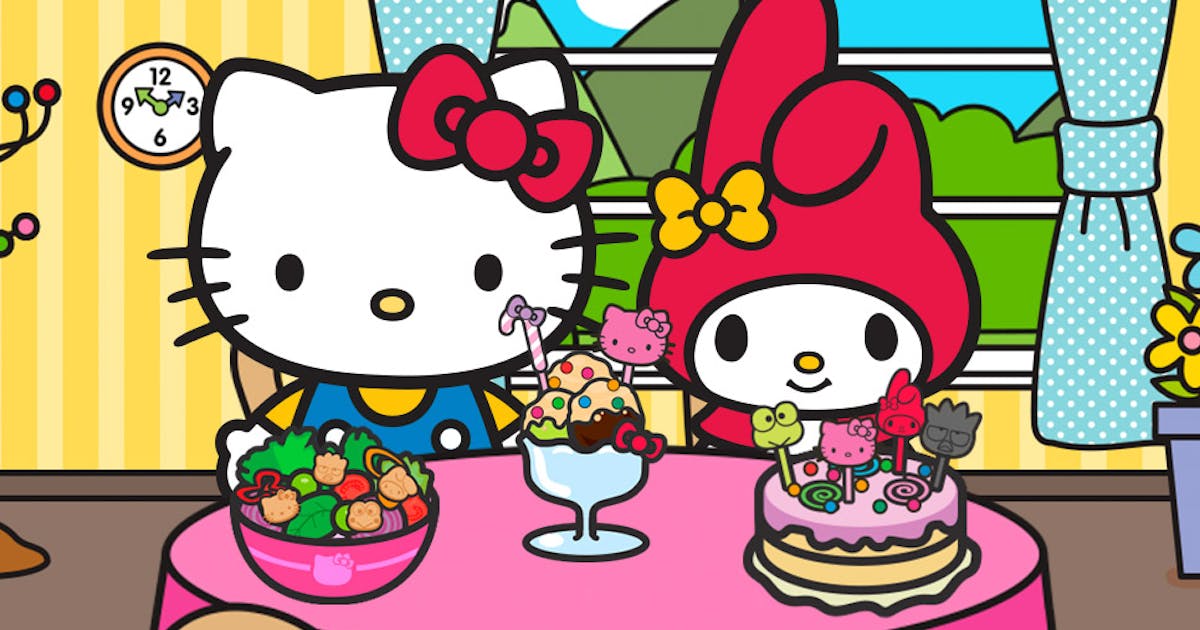 Hello Kitty and Friends: Restaurant 🕹️ Play Hello Kitty and Friends:  Restaurant on CrazyGames