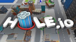 Poki Games - Hole io City Map 