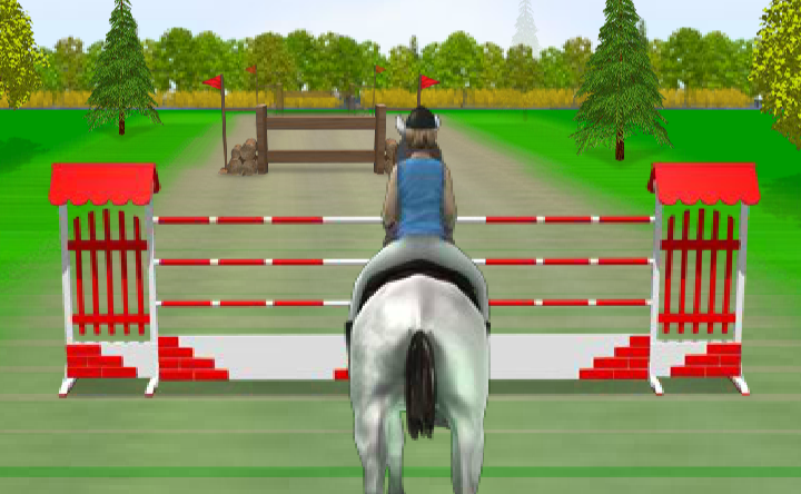 horse simulator jumping