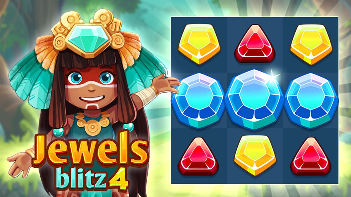 Jewels 4 🕹️ Juega Jewels Blitz 4 en