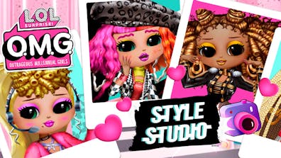 L.O.L. Surprise! O.M.G. Style Studio 🕹️ Play on CrazyGames