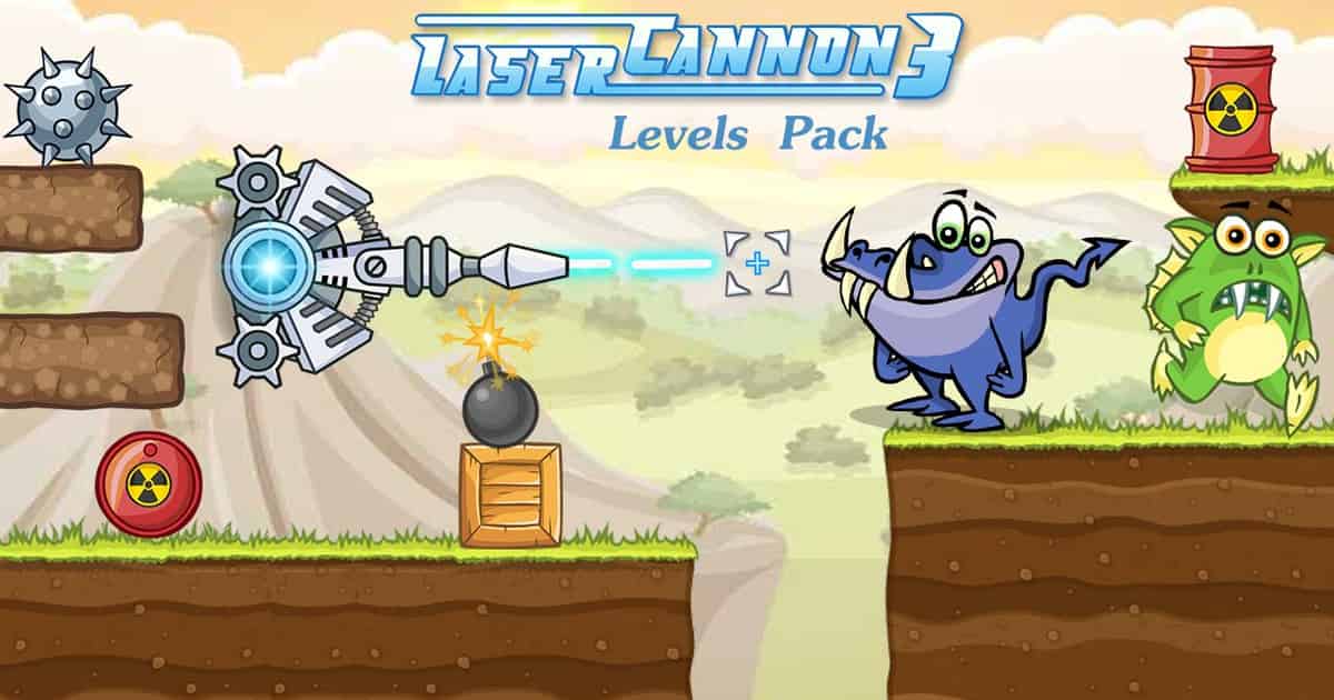 Laser Cannon Levels Pack 🕹️ Play Laser Cannon Levels Pack on CrazyGames