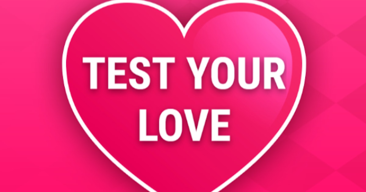 Love name test game