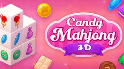 Mahjong 3D Candy 🕹️ Jogue no CrazyGames