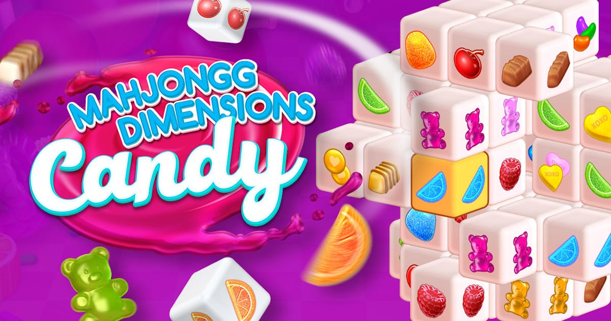 Mahjong 3D Candy 🕹️ Jogue no CrazyGames