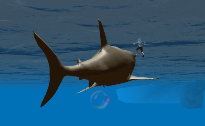 Shark Games Play Shark Games On Crazygames - mosasaurus vs megalodon shark roblox sharkbite new update