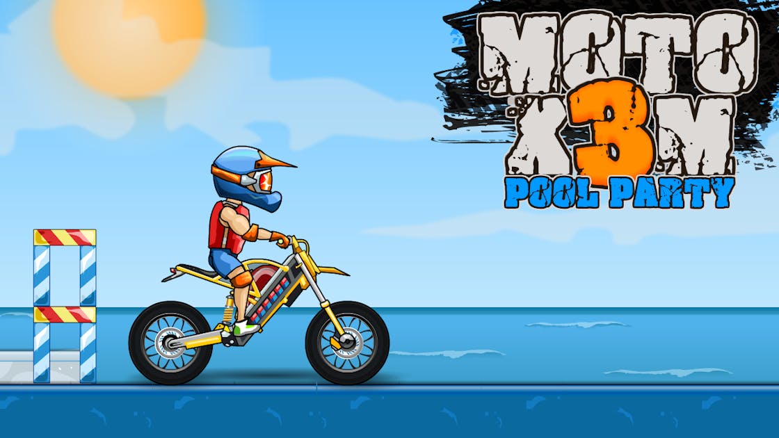 Moto X3m 5 Pool Party 🕹️ Play On Crazygames