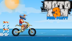 Moto X3M 5: Партиране на басейн