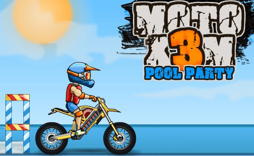 Pool Party Moto X3M Bike Race Game - Đường Đua Thách Thức Đầy Hấp Dẫn