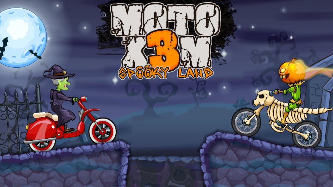 Moto X3M Spooky Land  Play with Libero Fun!