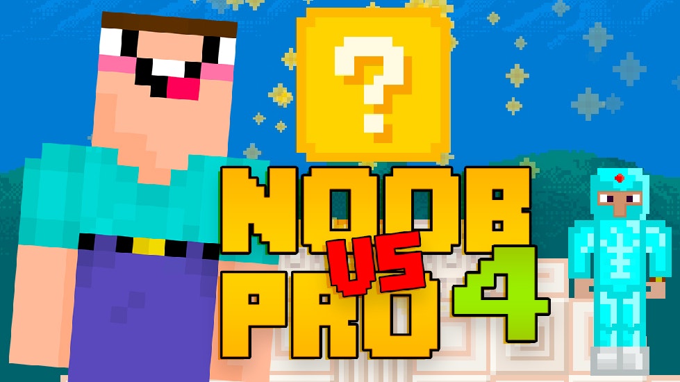 Noob Vs Pro 4: Lucky Block ?️ Play Noob Vs Pro 4: Lucky Block On Crazygames