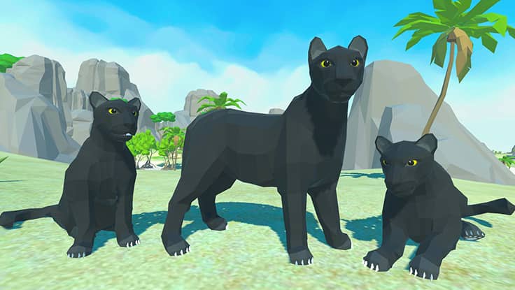 Panther Family Simulator 3D Játszd a Panther Family Simulator 3Dt a
