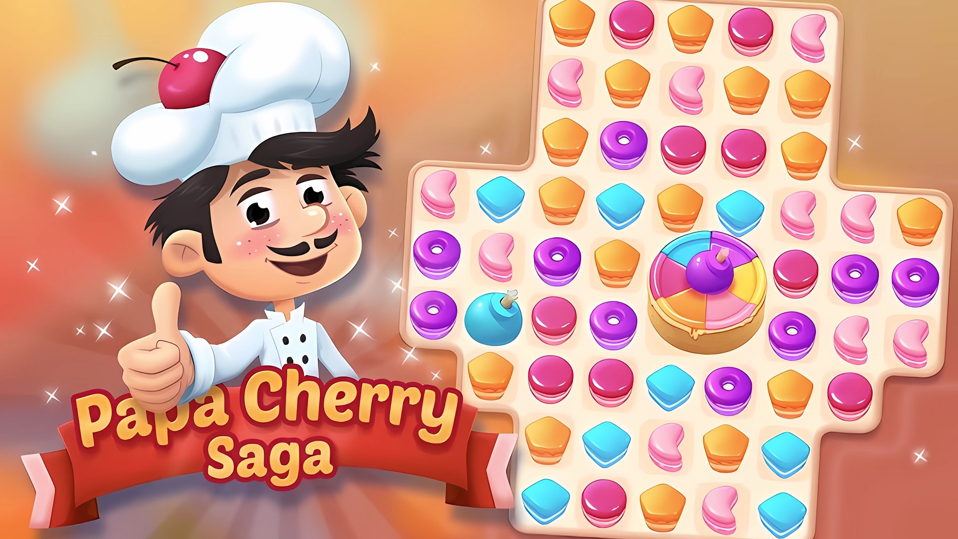 Papa Cherry Saga 🕹️ Играть на CrazyGames