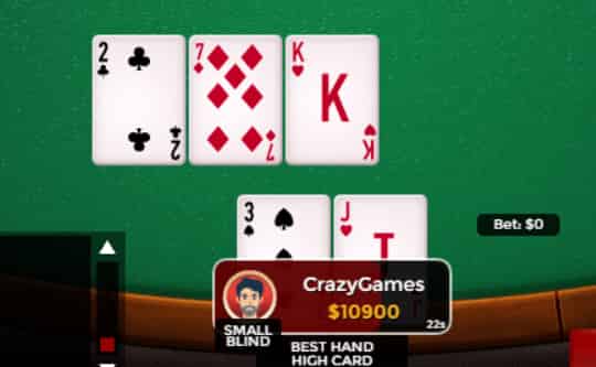 Poker with Friends Play on CrazyGames