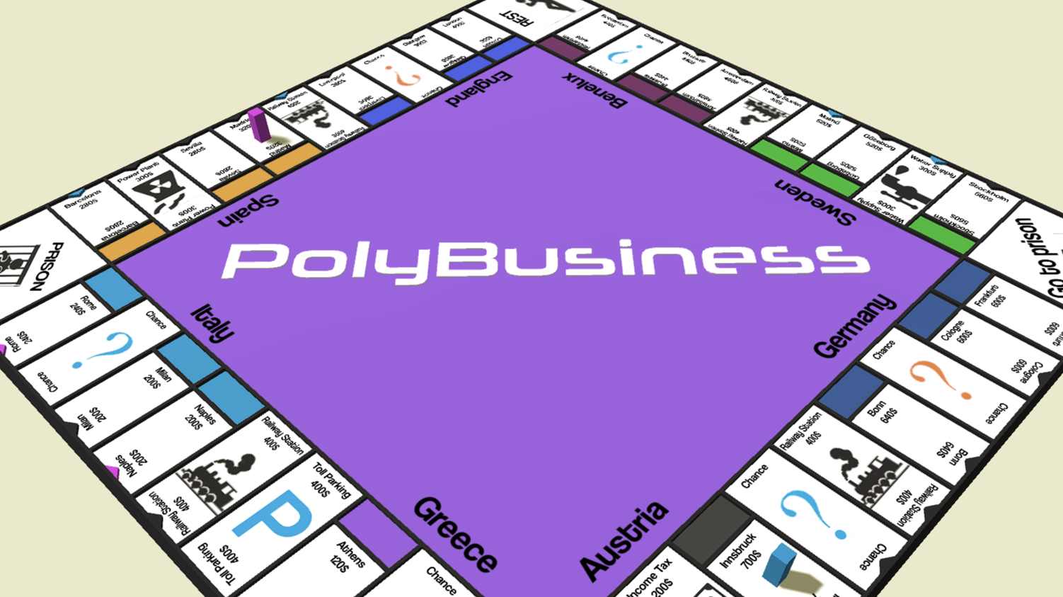 PolyBusiness - Online játék