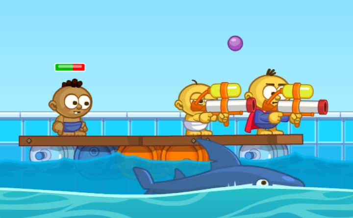 Raft Wars Multiplayer Spela Raft Wars Multiplayer på Crazy Games