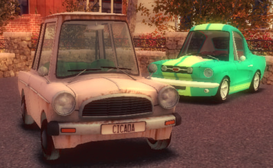 Retro Car Driver