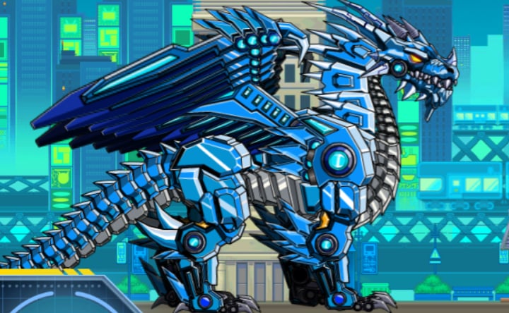 robot dragon