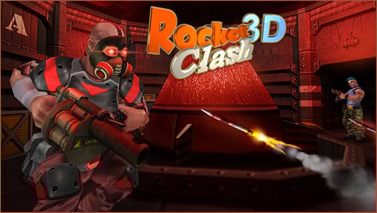Rocket Clash 3D Spela Rocket Clash 3D på Crazy Games