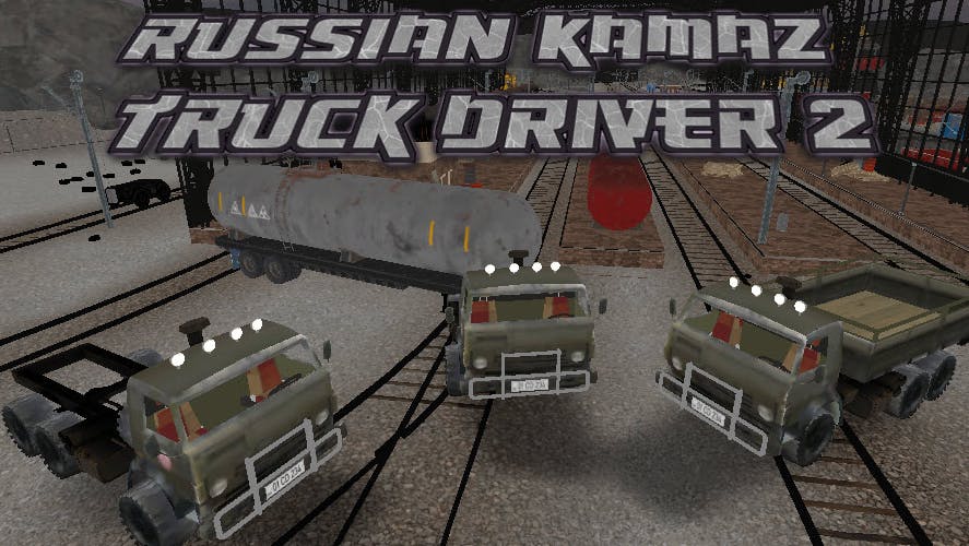 Russian Kamaz Truck Driver 2