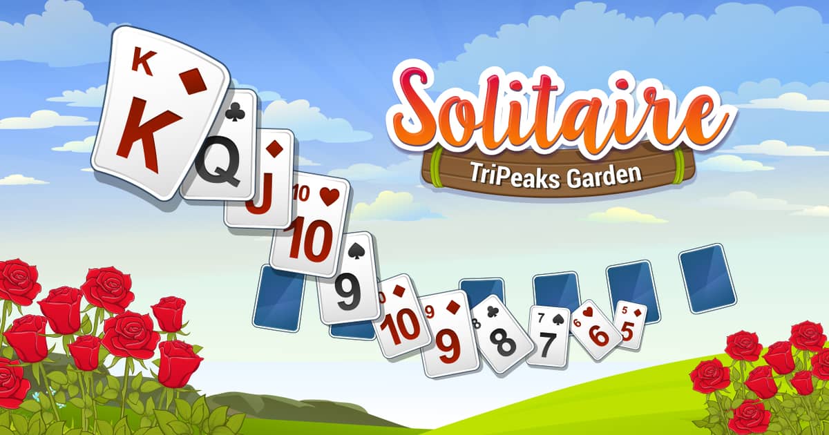 Solitaire TriPeaks Garden Játszd a Solitaire TriPeaks Gardent a