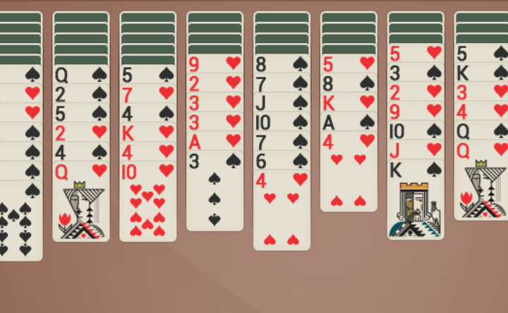 spider solitaire two suits online