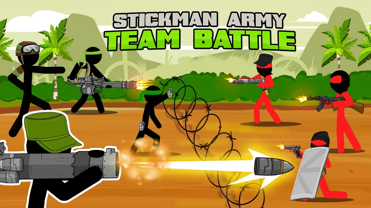 Stickman Army Team Battle 🕹️ Play on CrazyGames