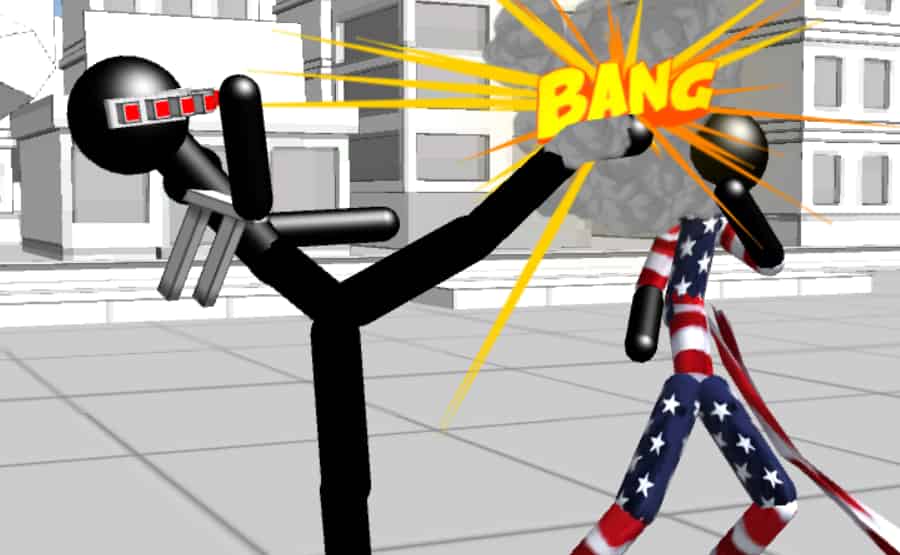 STICK FIGHT In 3D = WORLDS BEST GAME! (Super Smash)
