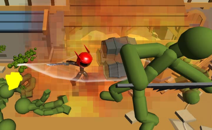 Stickman Sword Fighting 3D Speel Stickman Sword Fighting 3D op CrazyGames