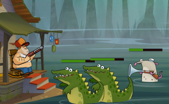 juegos de swamp attack