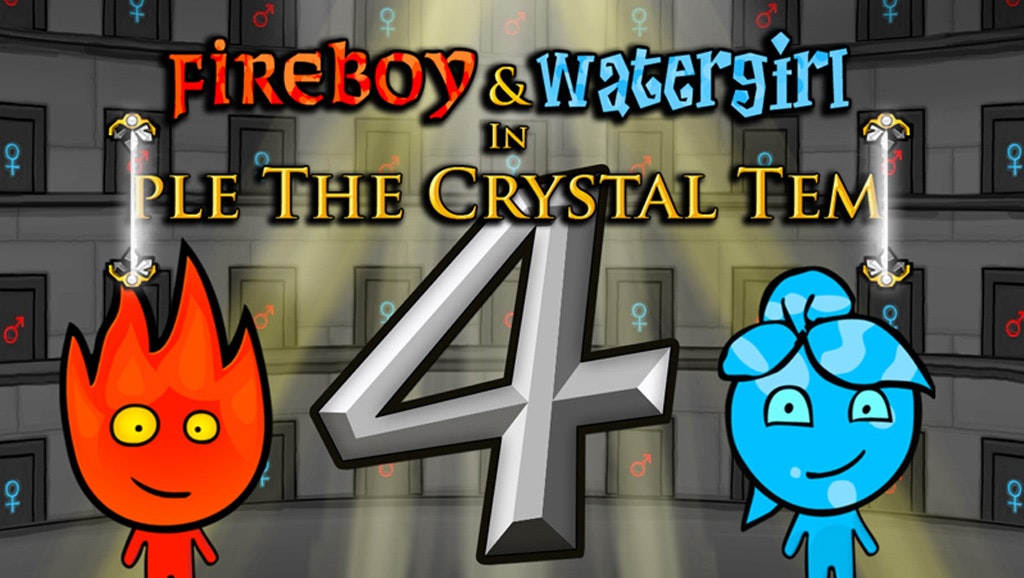 Jogos de Agua e Fogo 4 no Templo de Cristal