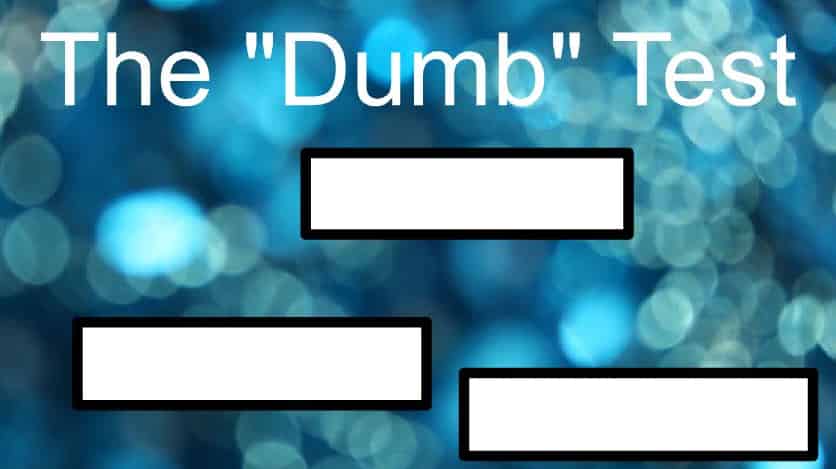 The Dumb Test 🕹️ Play on CrazyGames